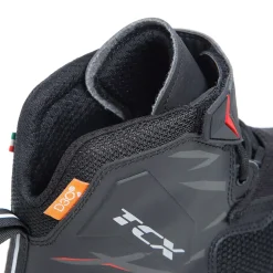 Dainese R04D AIR SOMMER MOTORRADSCHUHE HERREN - SCHWARZ/ROT New