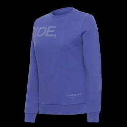 Dainese RIDE RESPECT - HOODIE 100% BAUMWOLLE DAMEN ORIENTAL BLUE Sale