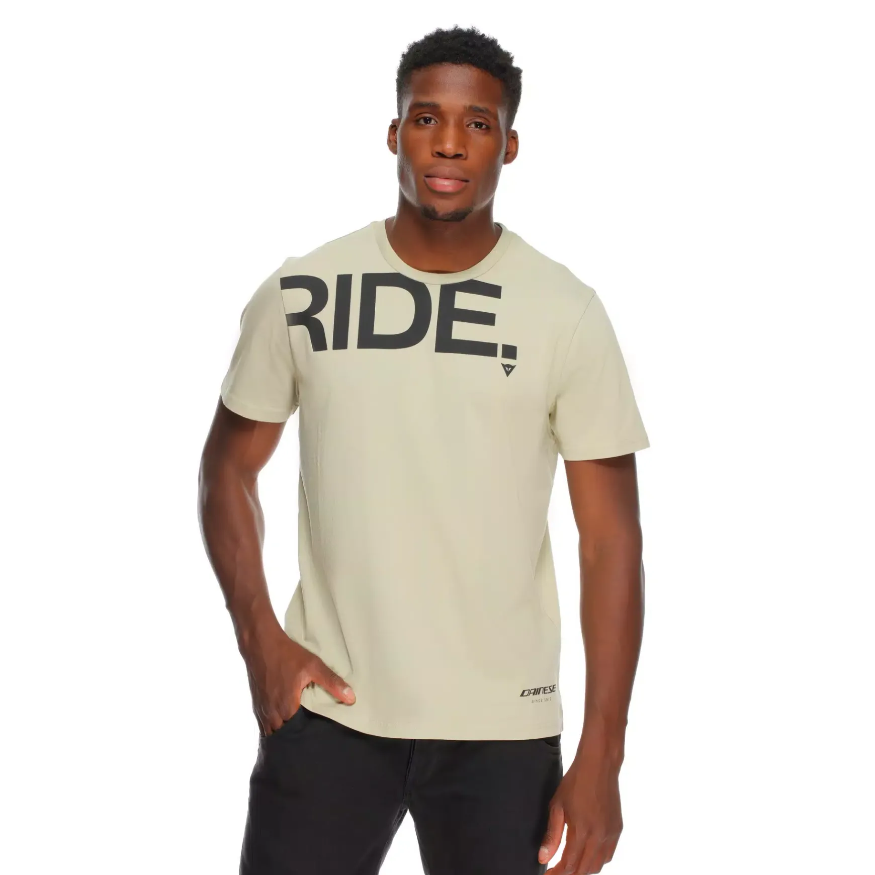 Dainese RIDE RESPECT - RUNDHALS T SHIRT HERREN ALFALFA Discount