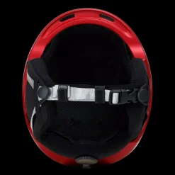 Dainese SCARABEO ELEMENTO SKIHELME FÜR KINDER METALLIC-RED/NARDO-GRAY Best
