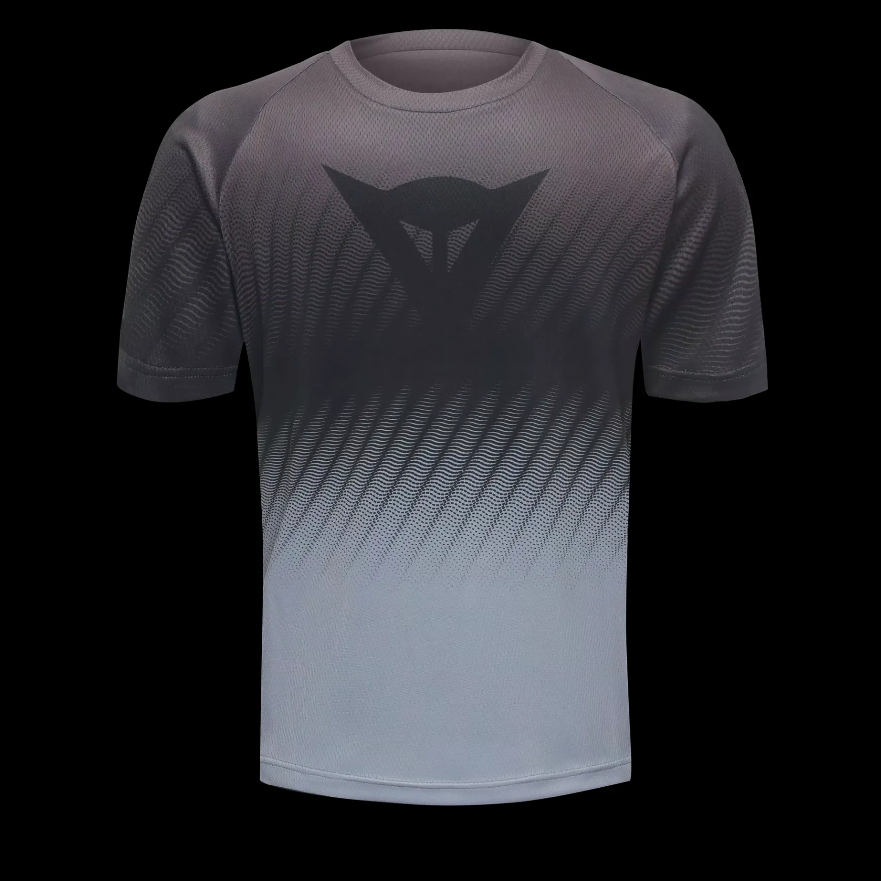 Dainese SCARABEO JERSEY SS - KURZARM-BIKE-SHIRT FÜR KINDER BLACK/DARK-GRAY