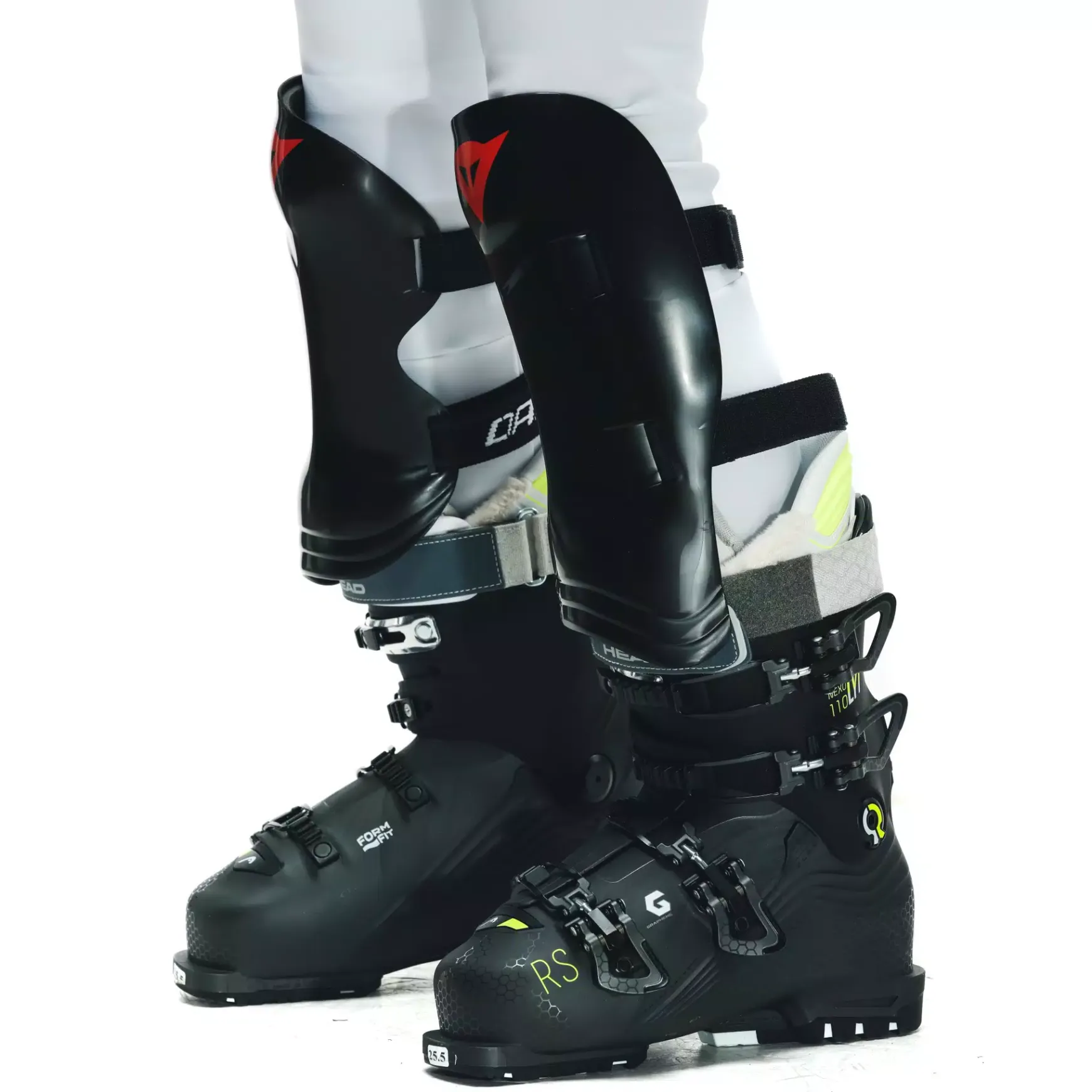 Dainese SCARABEO R001 SKI SCHIENBEINSCHUTZ FÜR KINDER BLACK