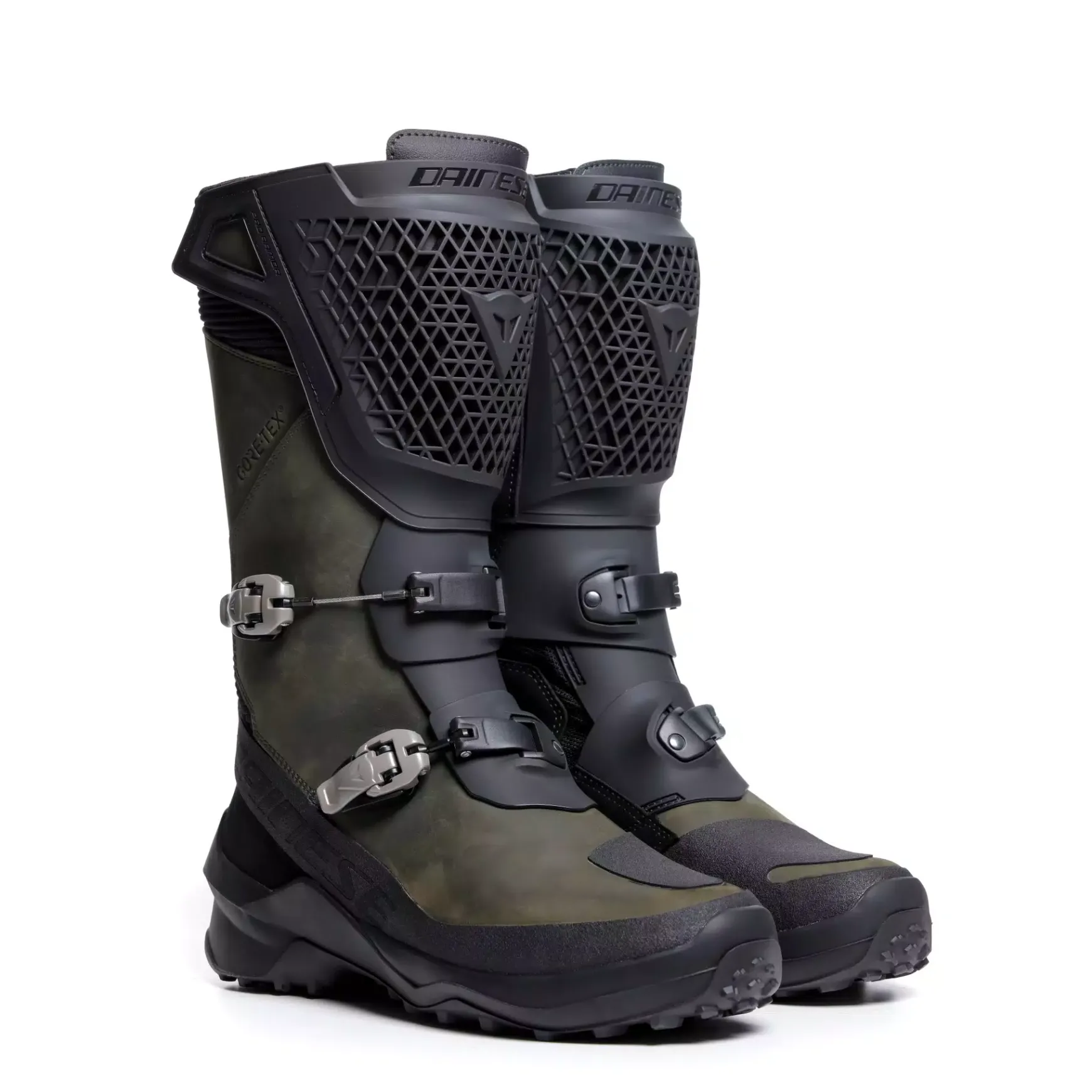 Dainese SEEKER GORE-TEX® BOOTS BLACK/ARMY-GREEN Hot