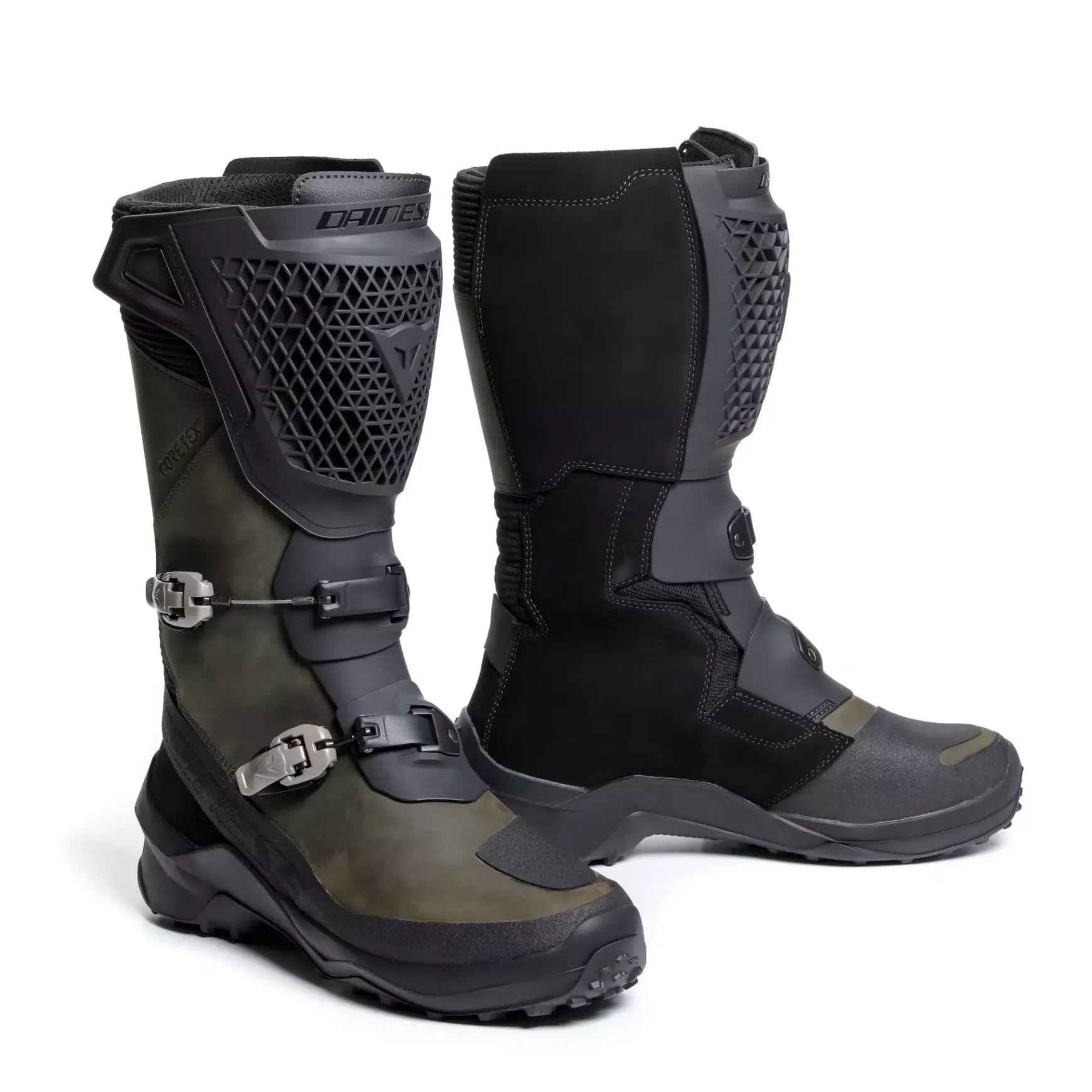 Dainese SEEKER GORE-TEX® BOOTS BLACK/ARMY-GREEN Hot