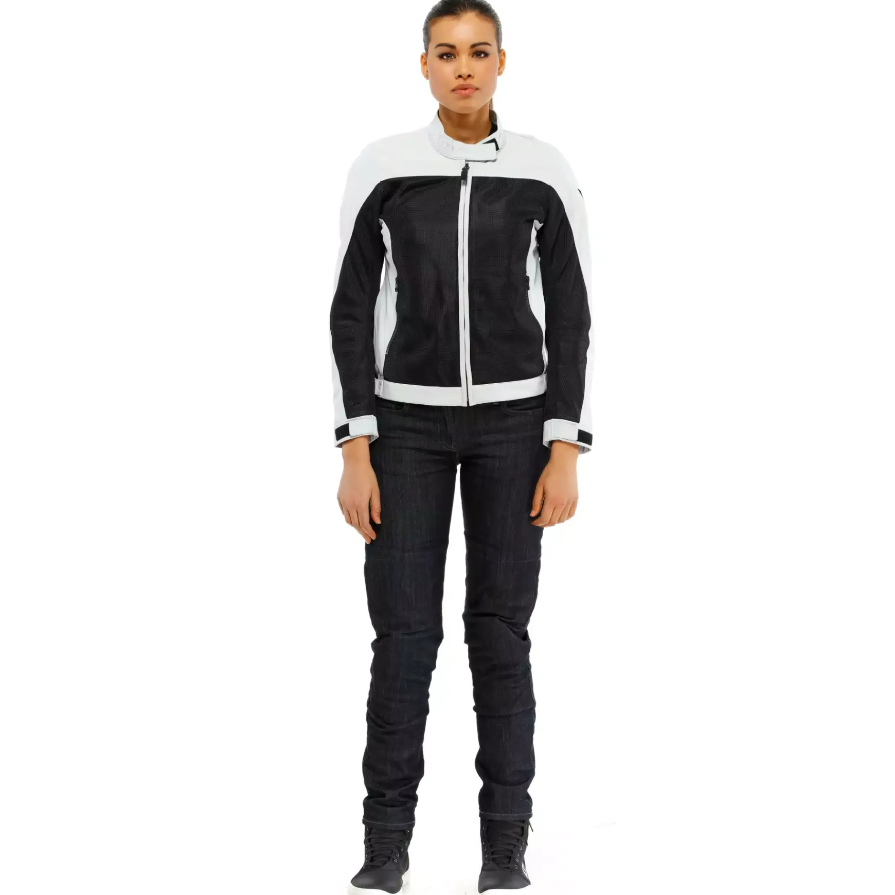 Dainese SEVILLA AIR LADY TEX JACKET BLACK/GLACIER-GRAY Sale