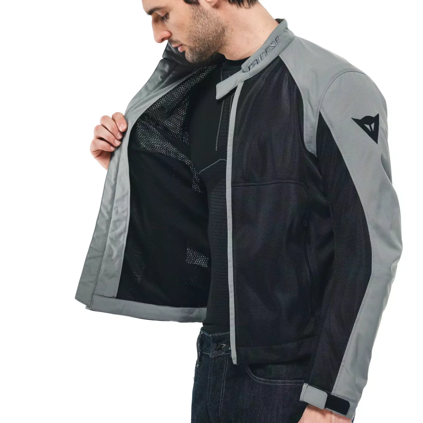 Dainese SEVILLA AIR TEX JACKET BLACK/CHARCOAL-GRAY Outlet