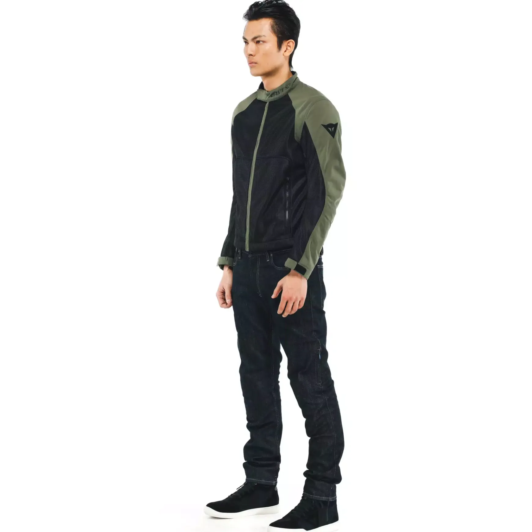 Dainese SEVILLA AIR TEX JACKET BLACK/GRAPE-LEAF Outlet