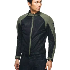 Dainese SEVILLA AIR TEX JACKET BLACK/GRAPE-LEAF Outlet