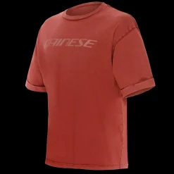 Dainese SFUMATA - RUNDHALS T SHIRT HERREN RED PEAR Hot