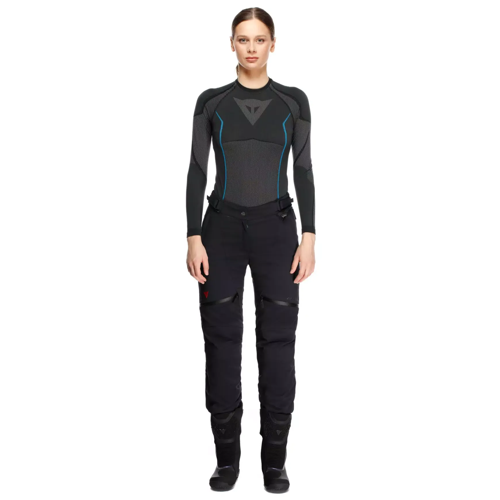 Dainese SHERMAN 3 ABSØLUTESHELL™ - WATERPROOF TOURING-MOTORRADHOSE FÜR DAMEN BLACK Clearance