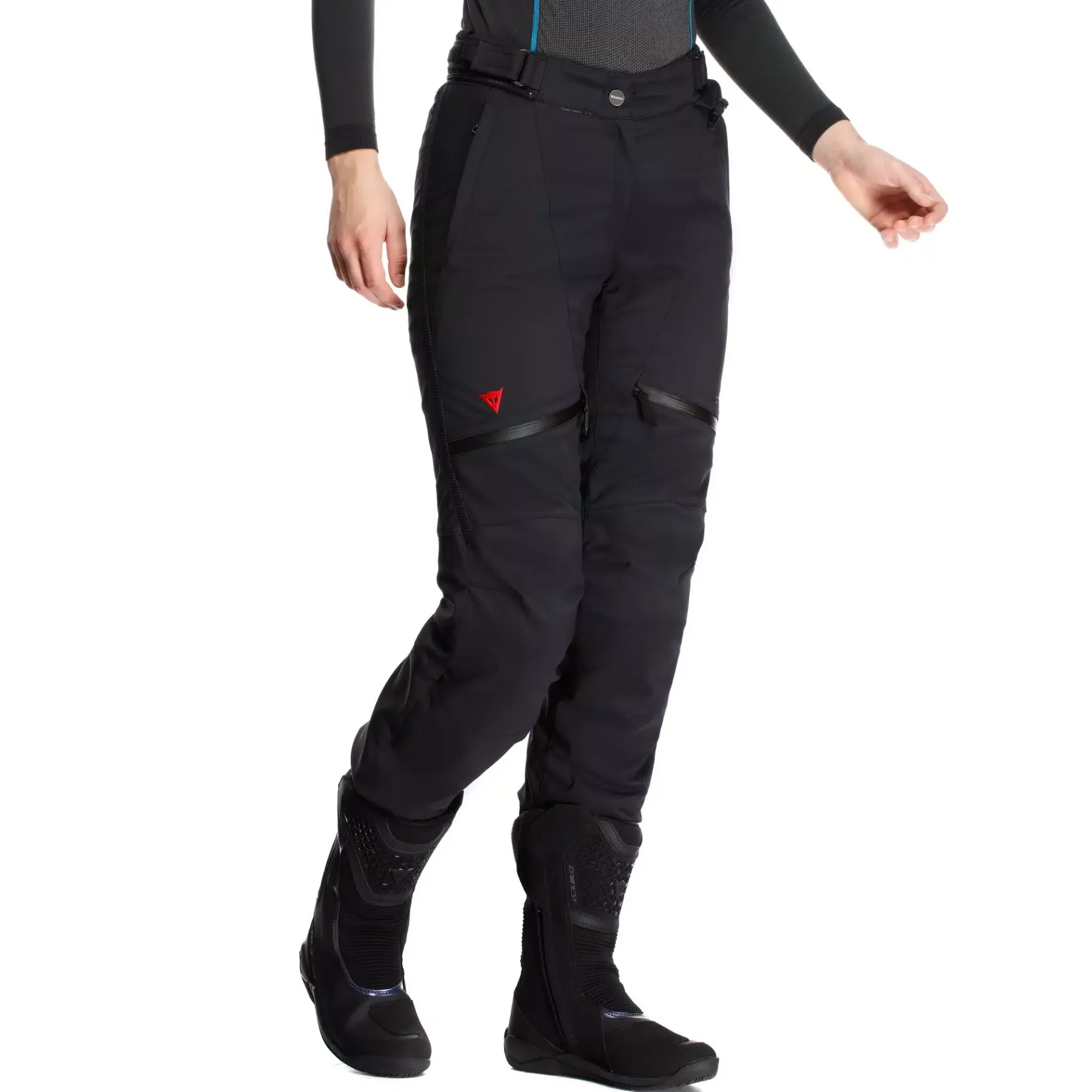 Dainese SHERMAN 3 ABSØLUTESHELL™ - WATERPROOF TOURING-MOTORRADHOSE FÜR DAMEN BLACK Clearance