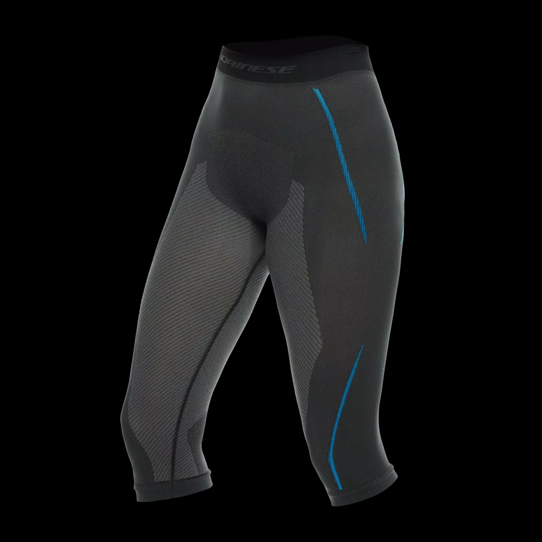 Dainese SKI BASELAYER-HOSE IN 3/4-LÄNGE FÜR DAMEN BLACK/BLUE Clearance