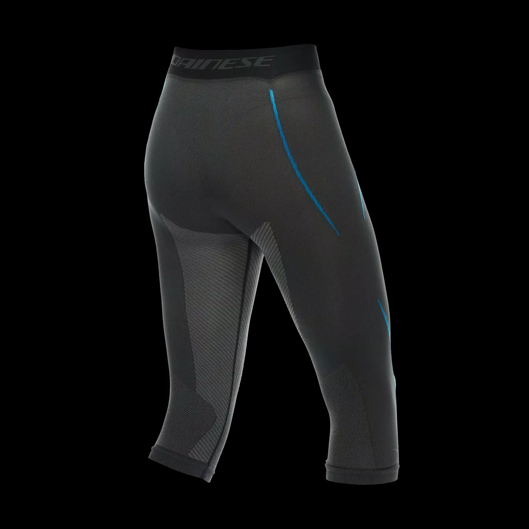 Dainese SKI BASELAYER-HOSE IN 3/4-LÄNGE FÜR DAMEN BLACK/BLUE Clearance