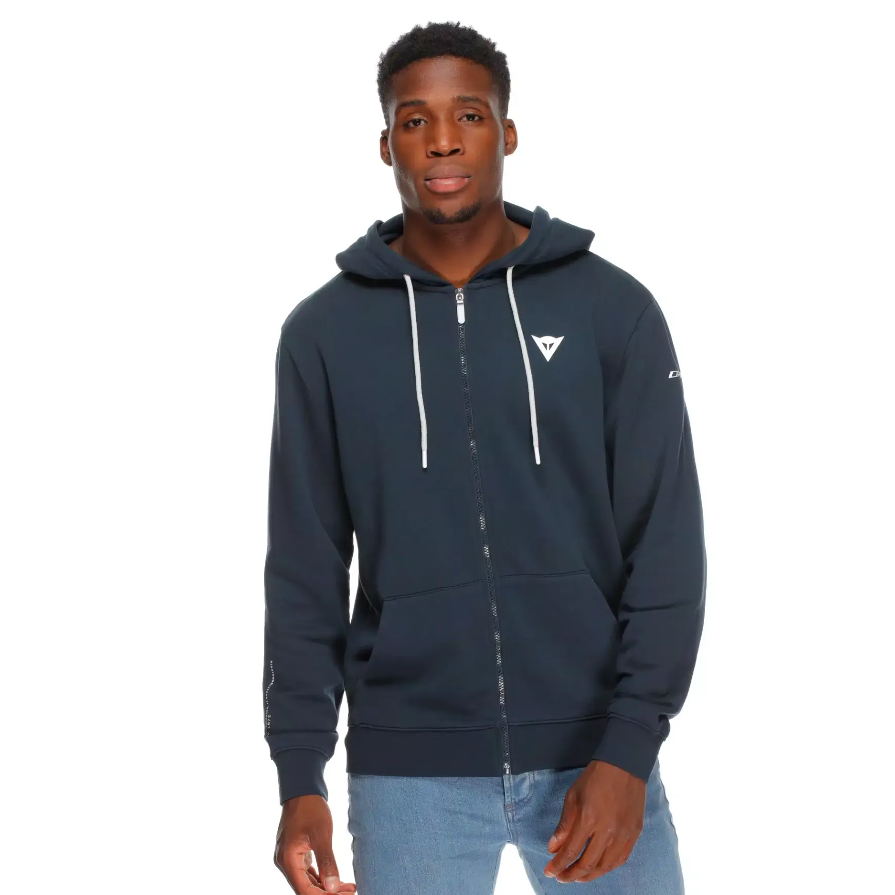 Dainese SPEED DEMON - HOODIE MIT REISSVERSCHLUSS 100% BAUMWOLLE CARBONIO Hot