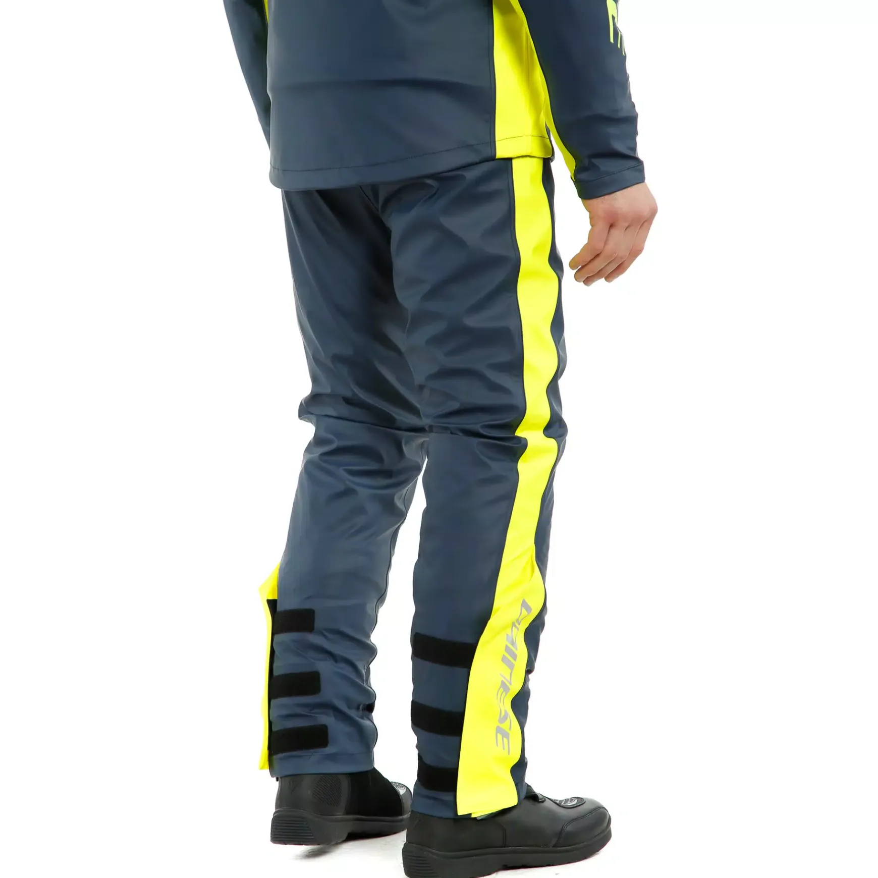 Dainese STORM 2 UNISEX PANTS BLACK-IRIS/FLUO-YELLOW Clearance