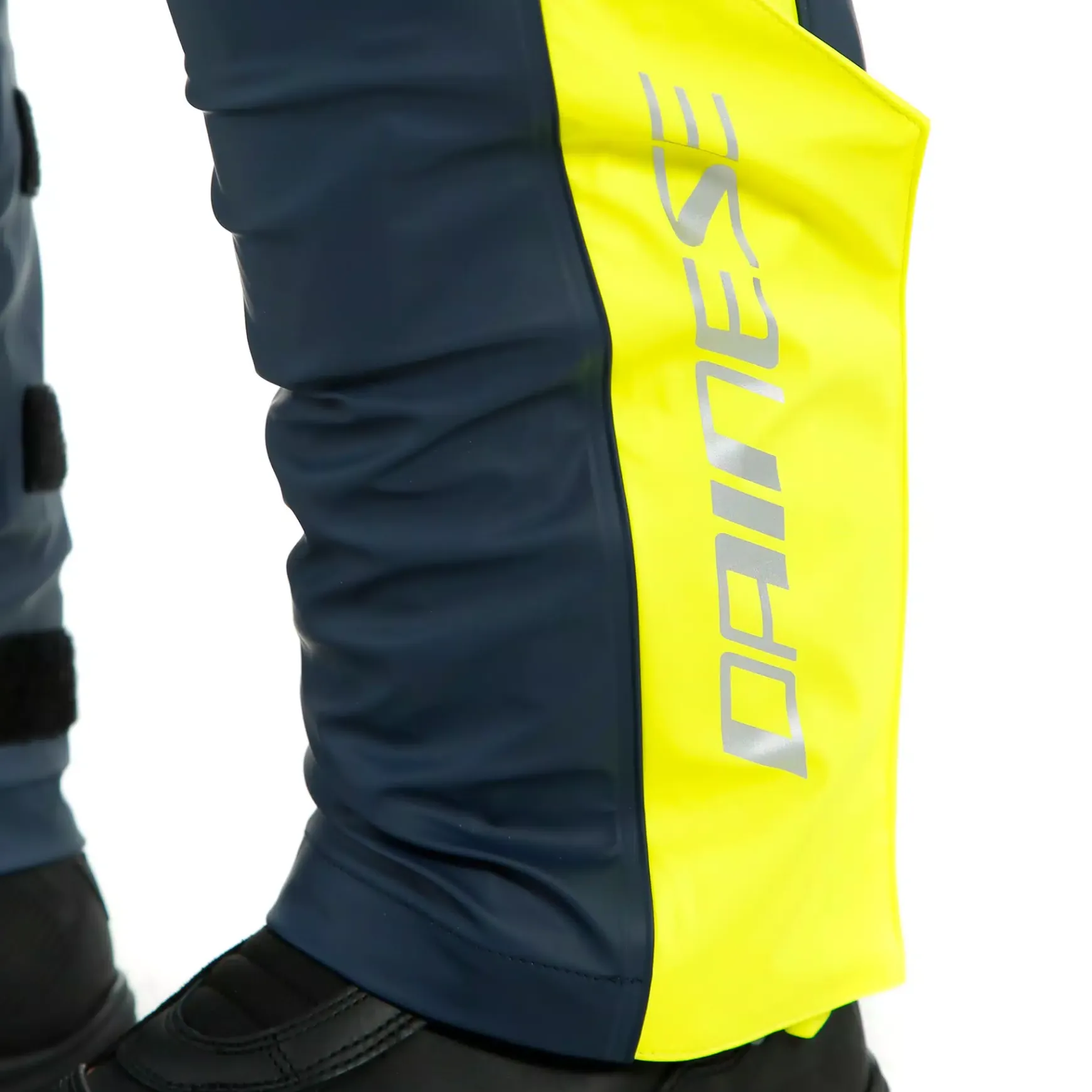Dainese STORM 2 UNISEX PANTS BLACK-IRIS/FLUO-YELLOW Clearance