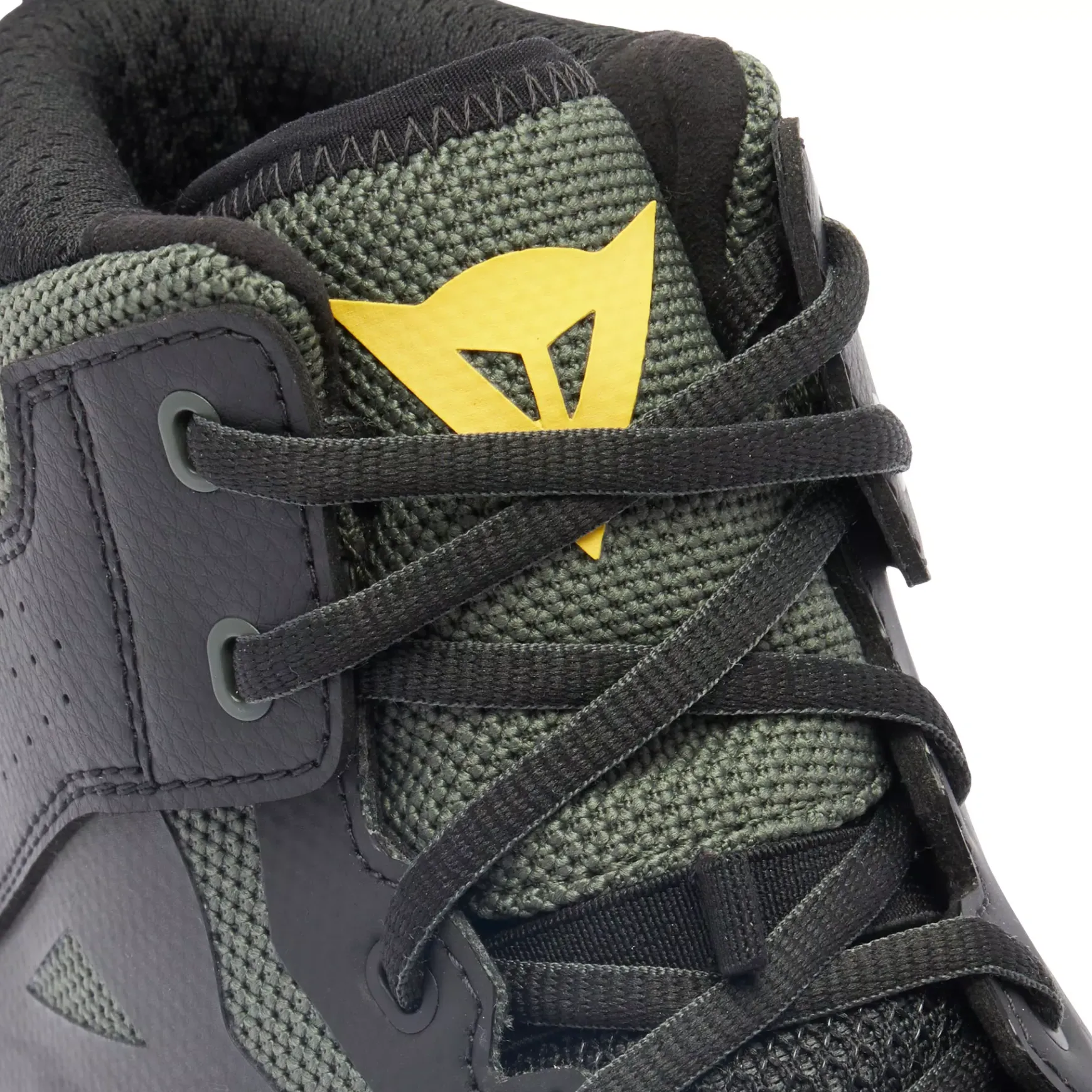 Dainese SUBURB AIR SHOES BLACK/WHITE/ARMY GREEN Hot