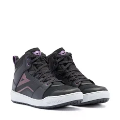 Dainese SUBURB D-WP SHOES WMN BLACK/WHITE/METAL PURPLE Outlet