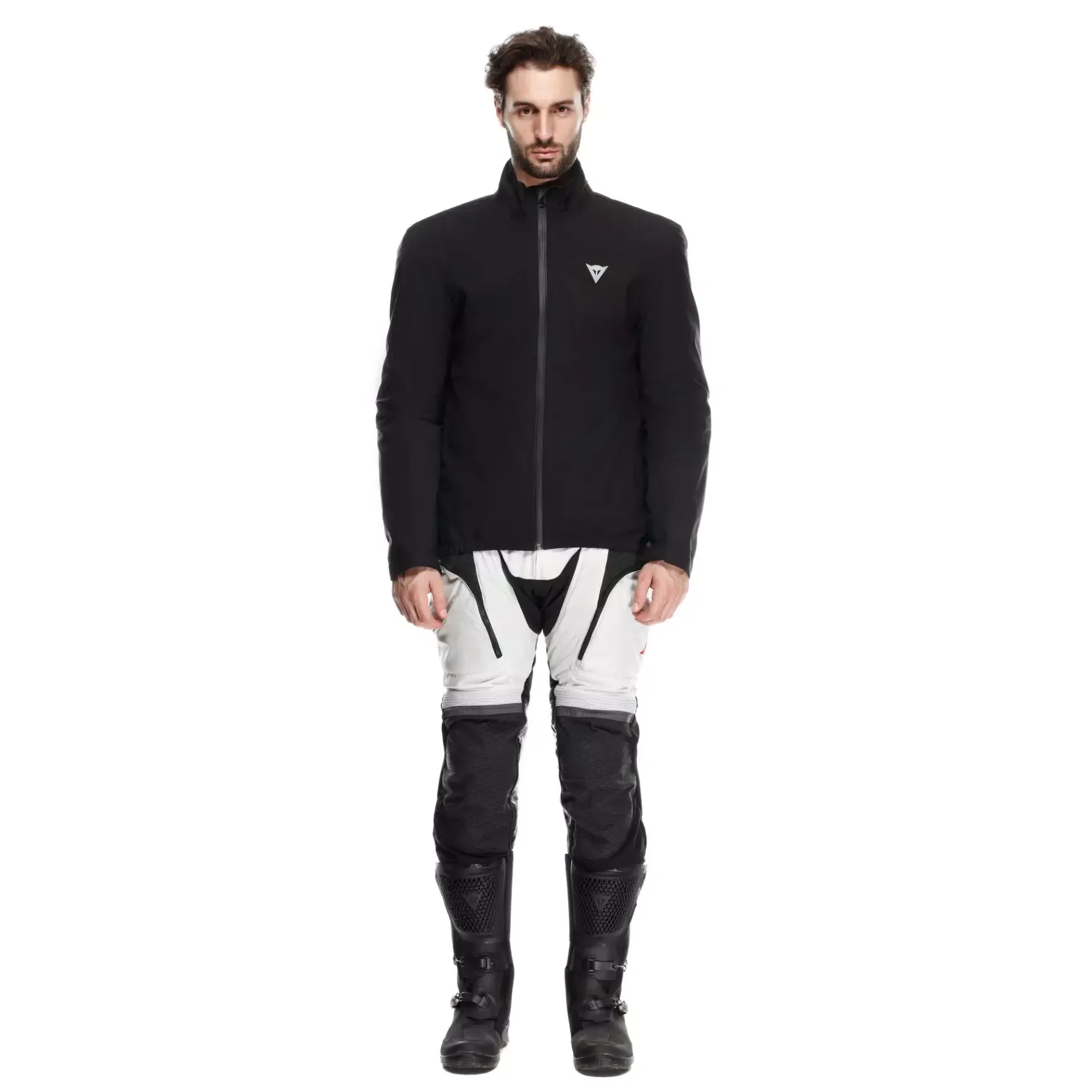 Dainese SUPER ADVENTURE ABSØLUTESHELL™ - MOTORRADJACKE OFF-ROAD HERREN GLACIER-GREY/IRON-GATE/RED Clearance