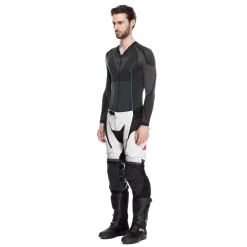 Dainese SUPER ADVENTURE ABSØLUTESHELL™ - OFF-ROAD-MOTORENHOSEN HERREN BLACK/GLACIER-GREY/RED New