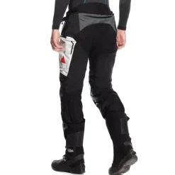 Dainese SUPER ADVENTURE ABSØLUTESHELL™ - OFF-ROAD-MOTORENHOSEN HERREN BLACK/GLACIER-GREY/RED New
