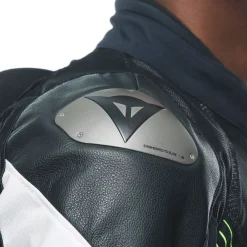 Dainese SUPER RIDER 2 ABSOLUTESHELL™ JACKET BLACK/WHITE/FLUO-YELLOW Sale