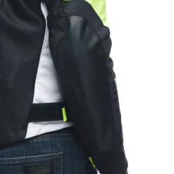 Dainese SUPER RIDER 2 ABSOLUTESHELL™ JACKET BLACK/WHITE/FLUO-YELLOW Sale