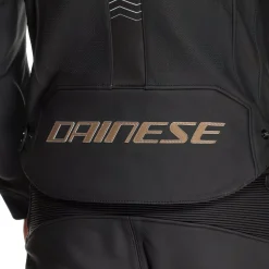 Dainese SUPER SPEED 4 - PERFORIERTE LEDER-MOTORRADJACKE HERREN BLACK/TIBETAN PLATINUM/WHITE Online