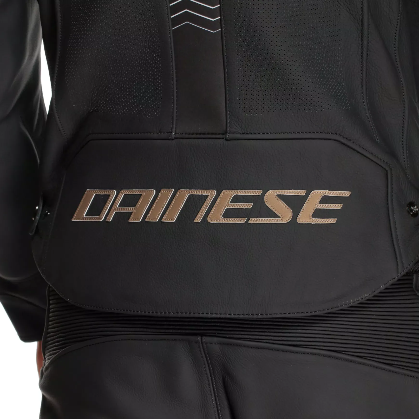 Dainese SUPER SPEED 4 - PERFORIERTE LEDER-MOTORRADJACKE HERREN BLACK/TIBETAN PLATINUM/WHITE Online