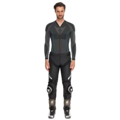 Dainese SUPER SPEED LEATHER PANTS BLACK/WHITE Outlet