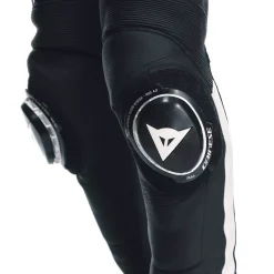 Dainese SUPER SPEED LEATHER PANTS BLACK/WHITE Outlet
