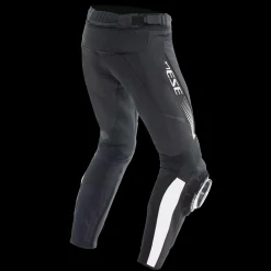 Dainese SUPER SPEED LEATHER PANTS BLACK/WHITE Outlet