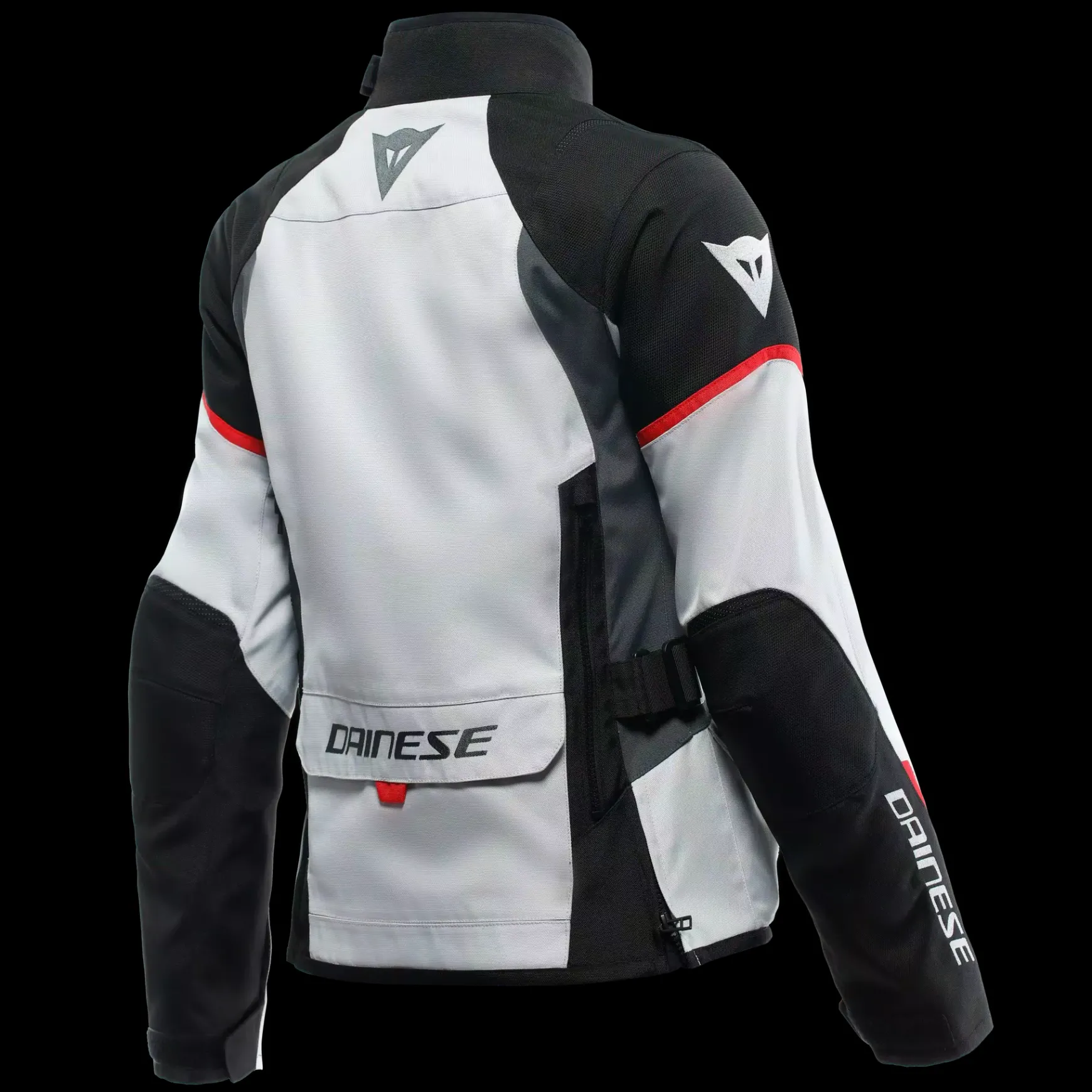 Dainese TEMPEST 3 LADY D-DRY® JACKET GLACIER-GRAY/BLACK/LAVA-RED Outlet