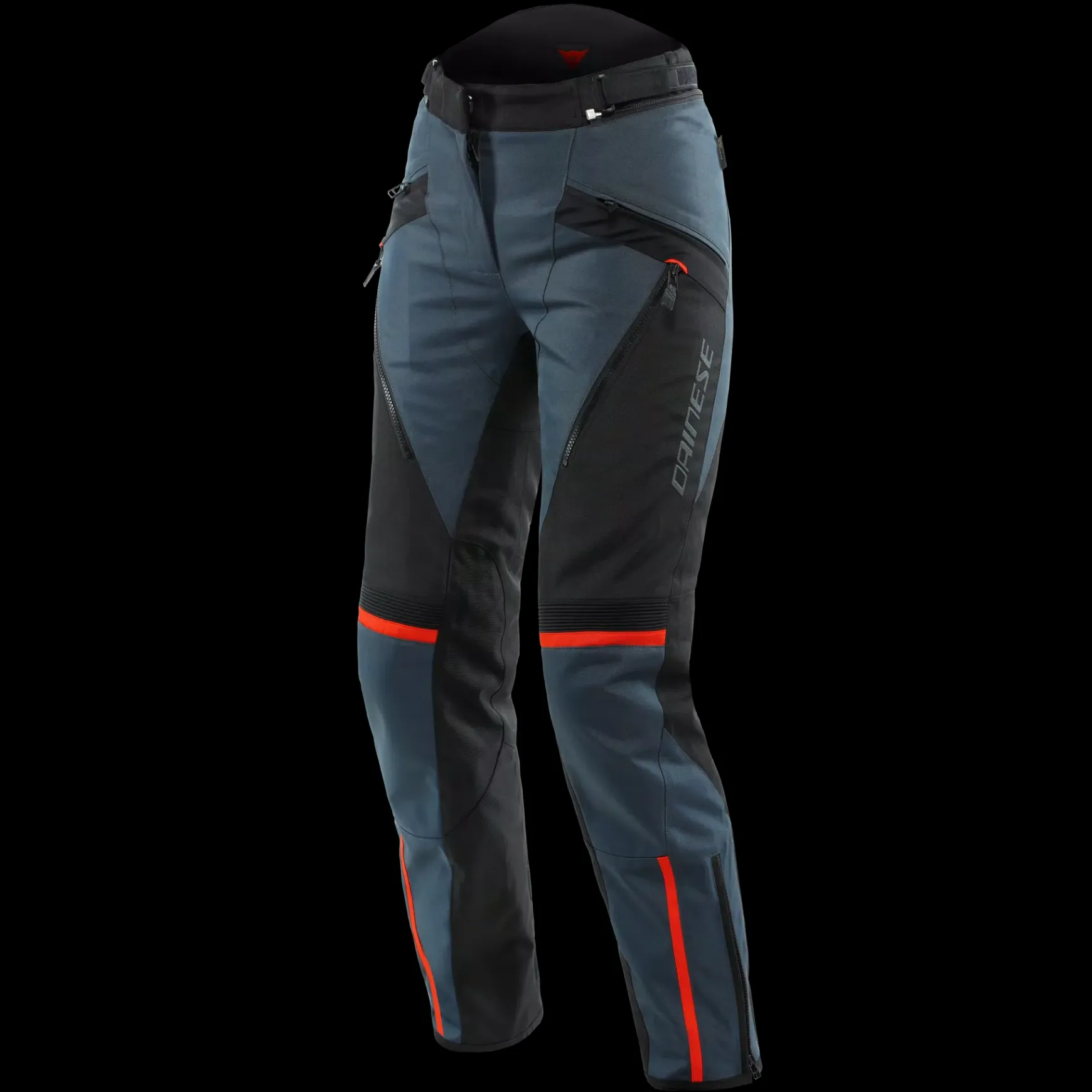Dainese TEMPEST 3 LADY D-DRY® PANTS EBONY/BLACK/LAVA-RED Discount