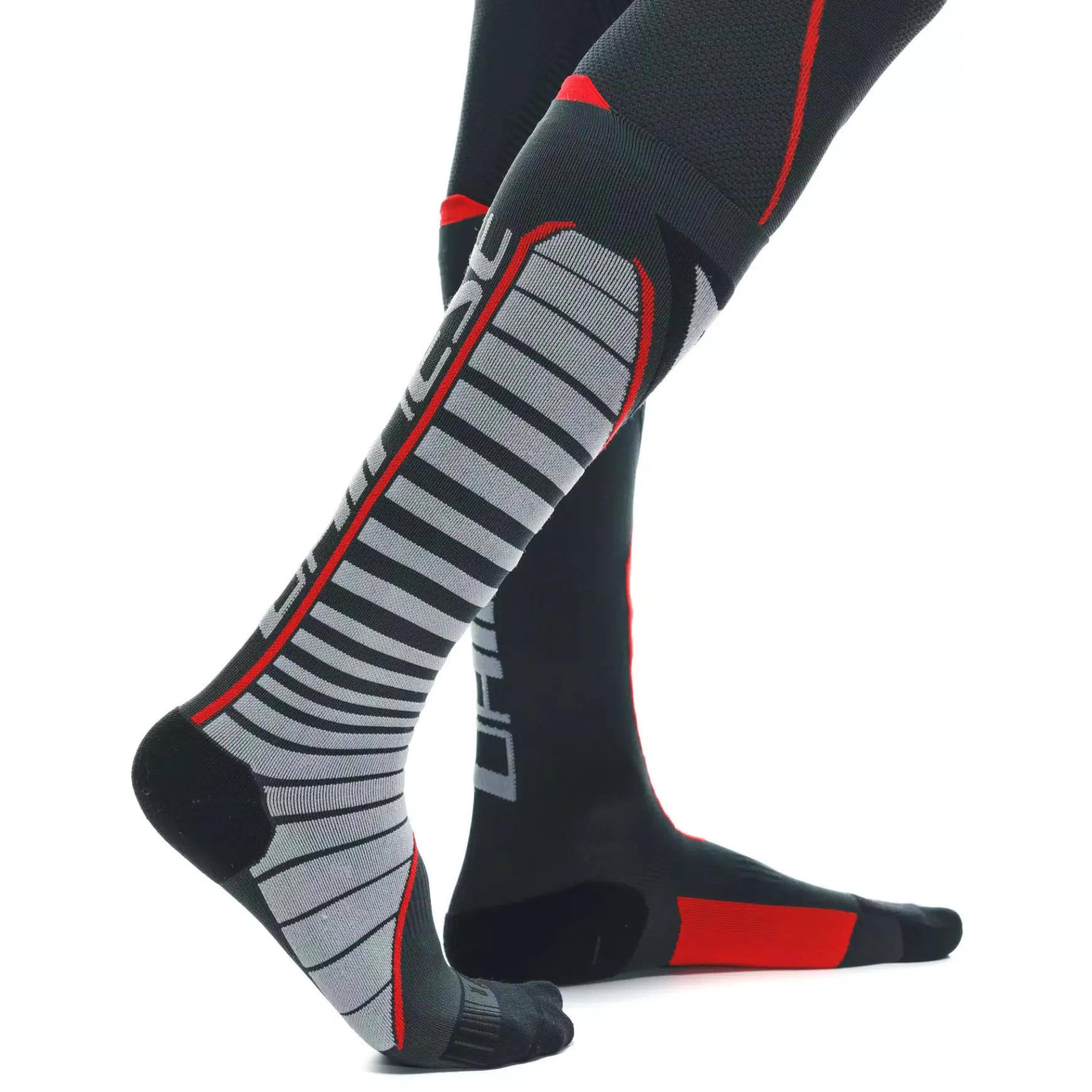 Dainese THERMO LONG SOCKS BLACK/RED Hot