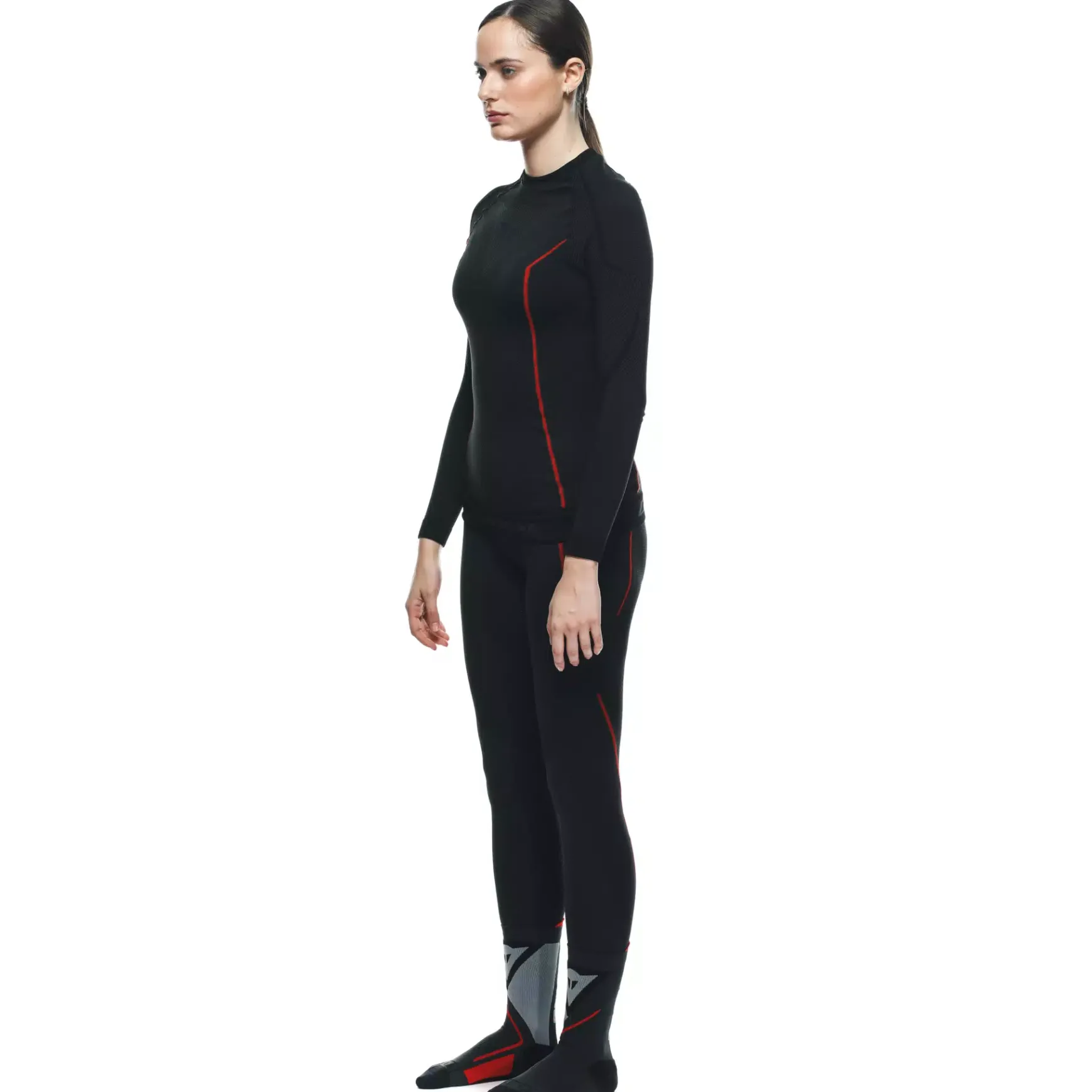 Dainese THERMO LS LADY BLACK/RED Hot
