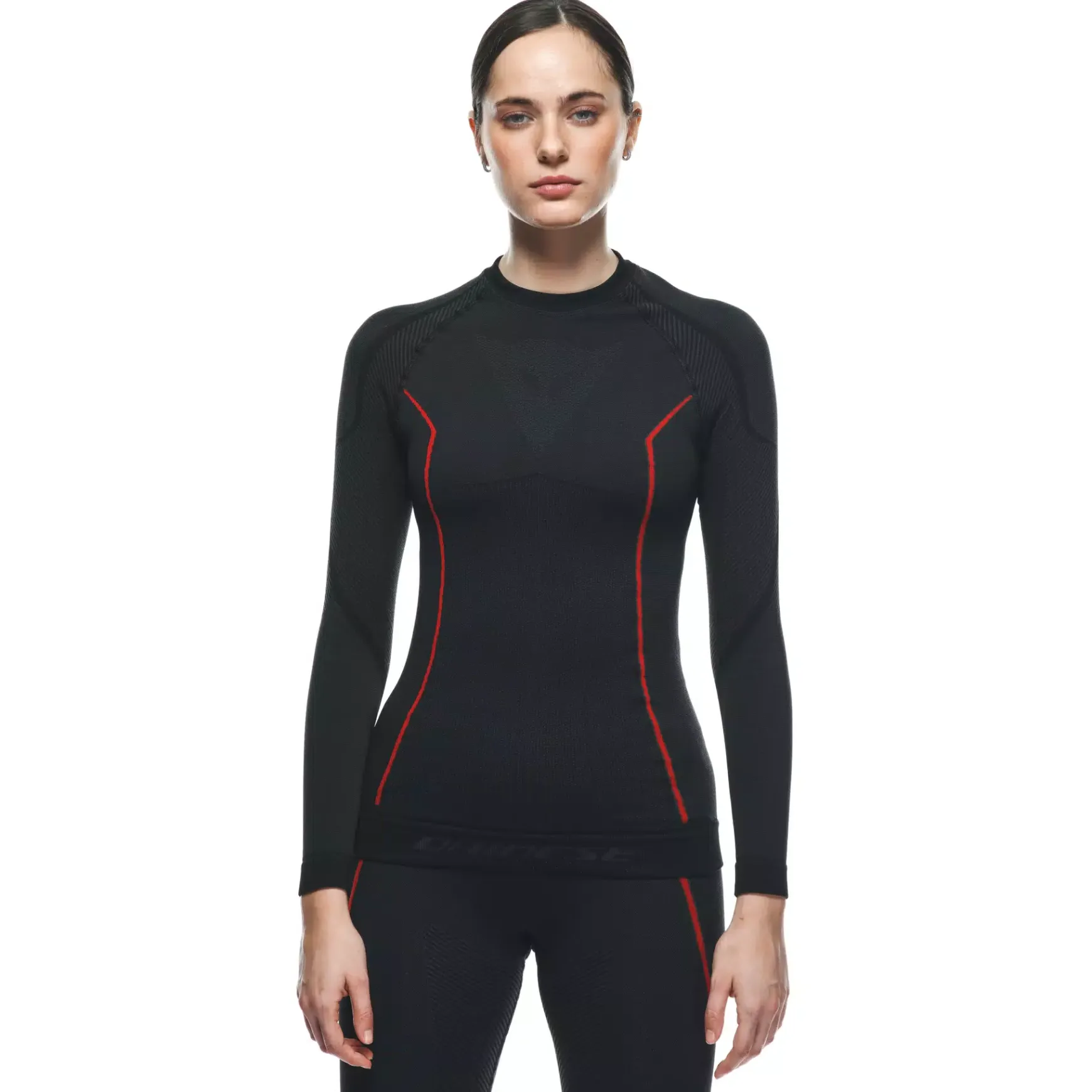 Dainese THERMO LS LADY BLACK/RED Hot