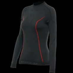 Dainese THERMO LS THERMOSHIRT FÜR DAMEN BLACK/RED Clearance