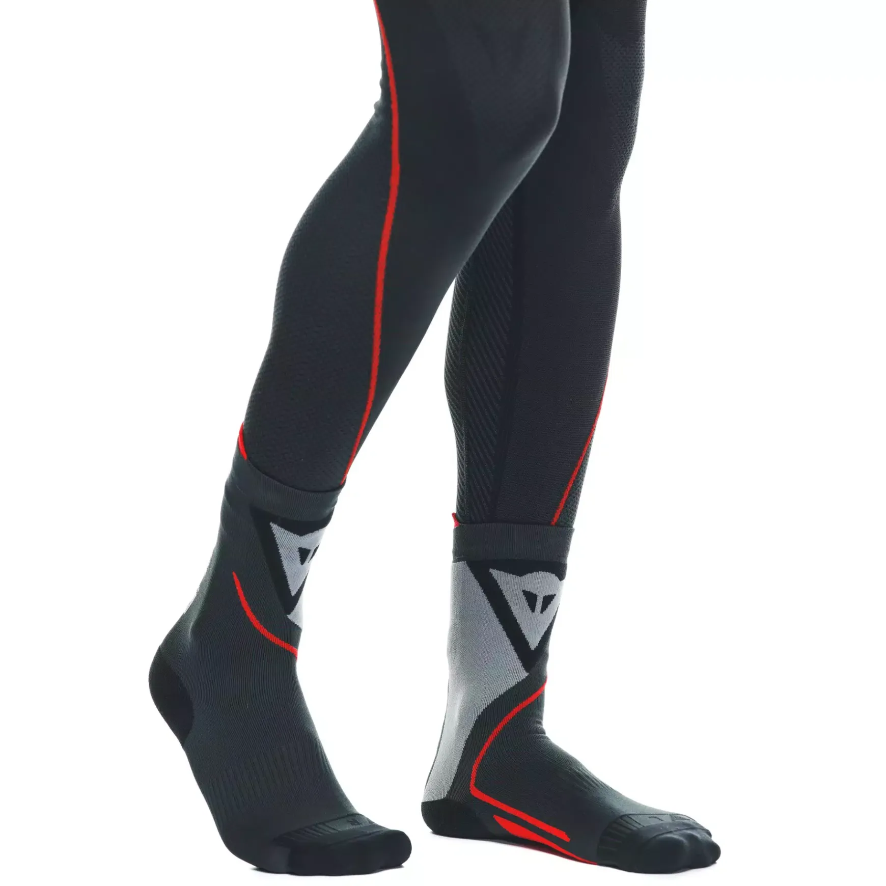 Dainese THERMO MID SOCKS BLACK/RED Hot