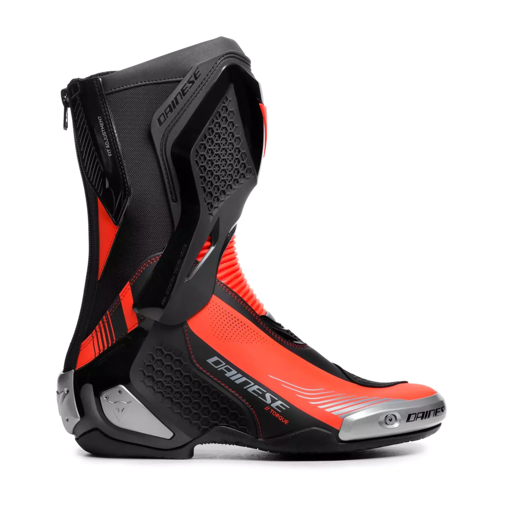 Dainese TORQUE 4 - RACING- UND STRAßENSTIEFEL HERREN BLACK/RED-FLUO Best