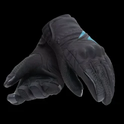 Dainese TRENTO D-DRY THERMAL GLOVES WMN BLACK/OCEAN-DEPTHS Sale