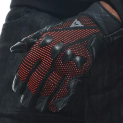 Dainese UNRULY ERGO-TEK GLOVES BLACK/FLUO-RED Hot
