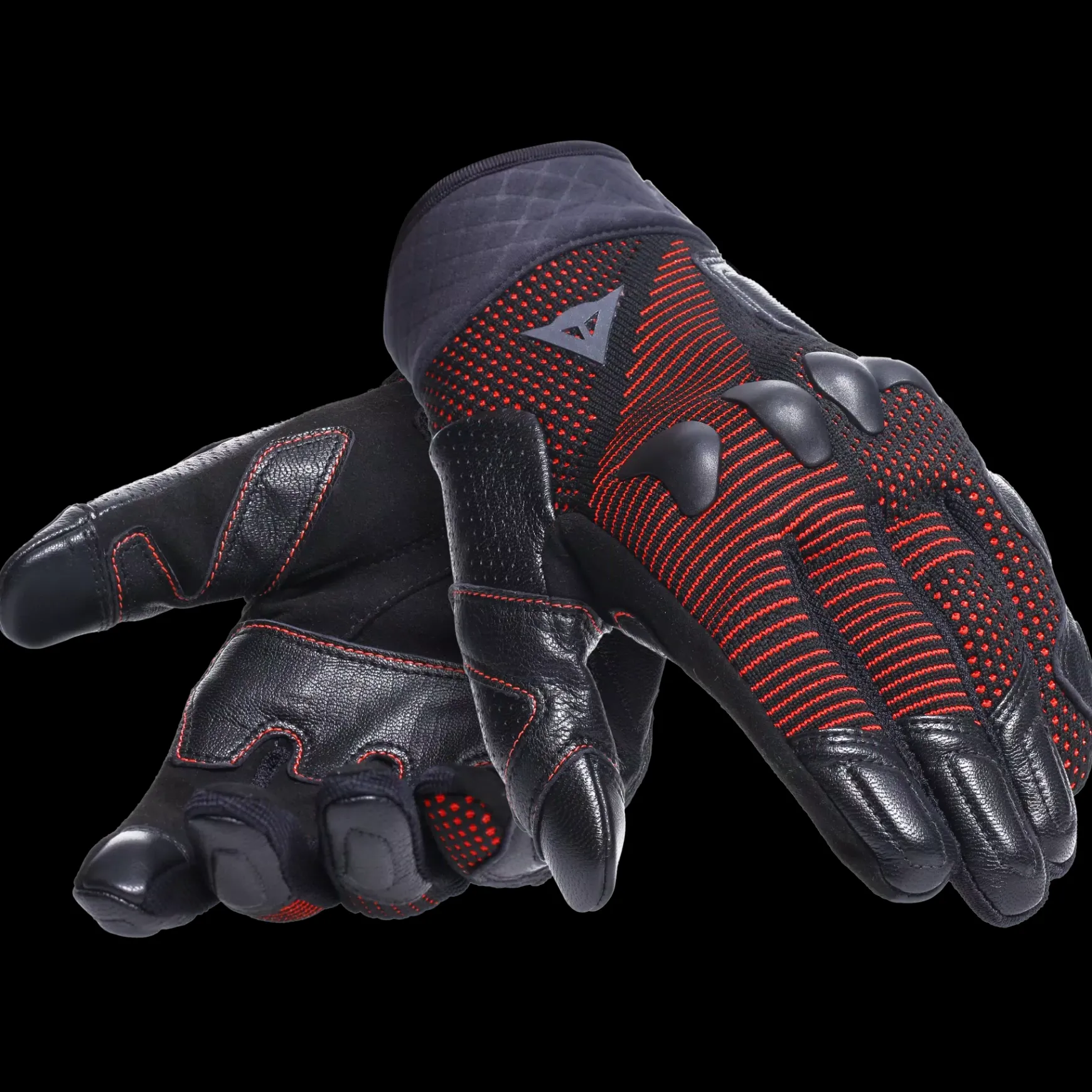 Dainese UNRULY ERGO-TEK GLOVES BLACK/FLUO-RED Hot