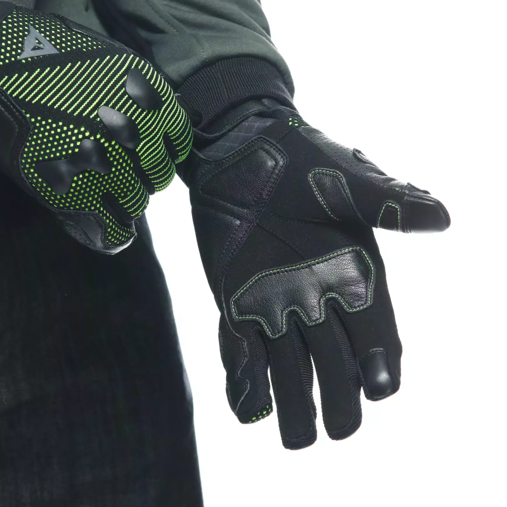 Dainese UNRULY ERGO-TEK GLOVES ANTHRACITE/ACID-GREEN