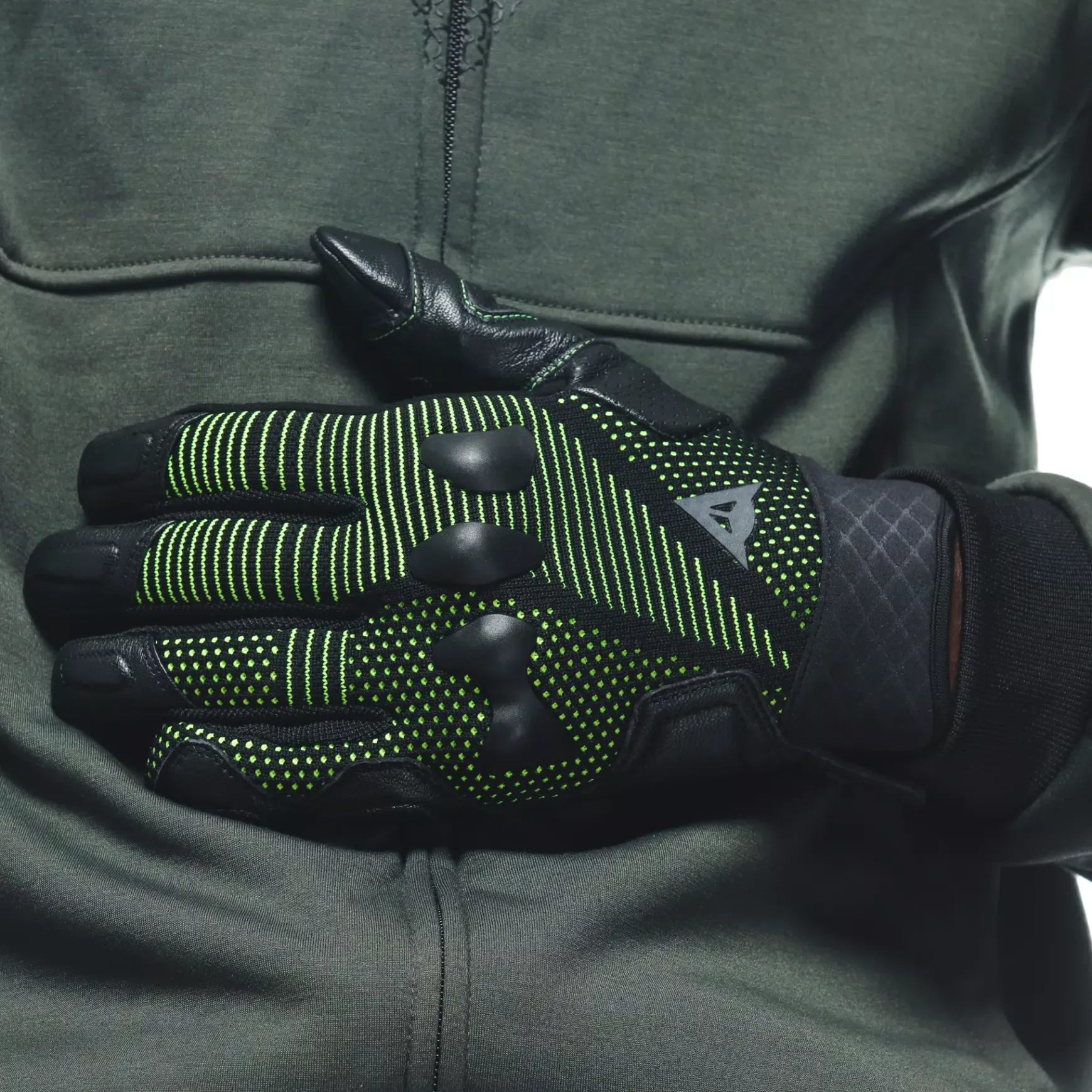 Dainese UNRULY ERGO-TEK GLOVES ANTHRACITE/ACID-GREEN