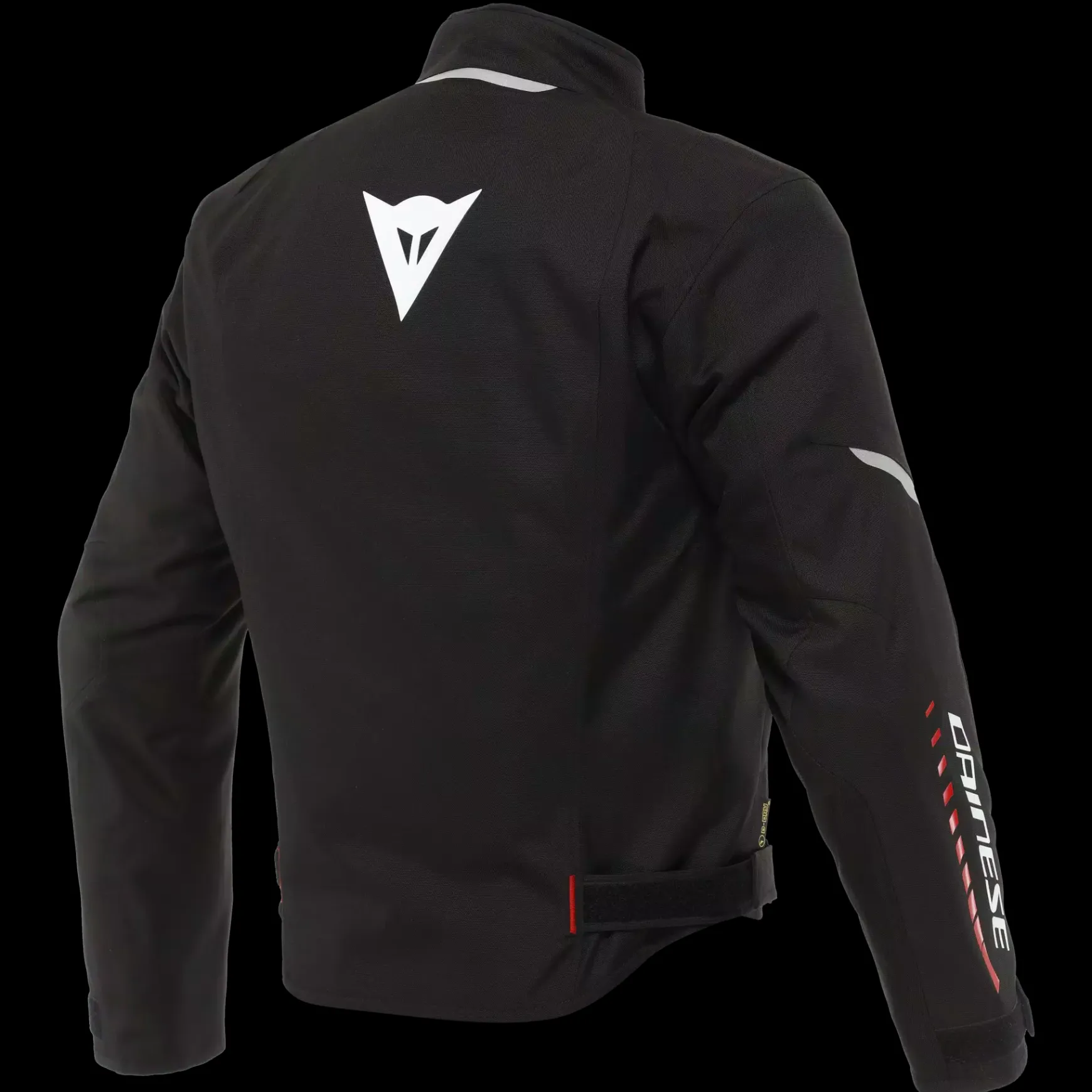 Dainese VELOCE D-DRY® JACKET BLACK/WHITE/LAVA-RED Outlet