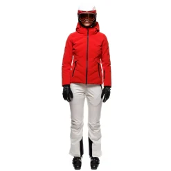 Dainese VIRTUS DERMIZAX EV™ - DAMEN WASSERDICHTE DAUNENJACKE RACING-RED Outlet
