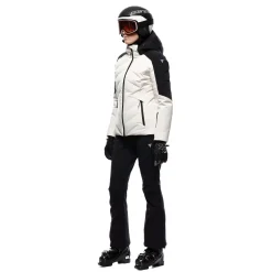 Dainese VIRTUS DERMIZAX EV™ - DAMEN WASSERDICHTE DAUNENJACKE LILY-WHITE/STRETCH-LIMO Sale
