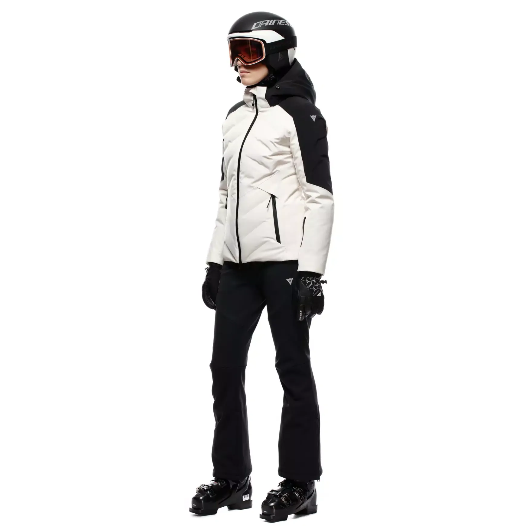 Dainese VIRTUS DERMIZAX EV™ - DAMEN WASSERDICHTE DAUNENJACKE LILY-WHITE/STRETCH-LIMO Sale