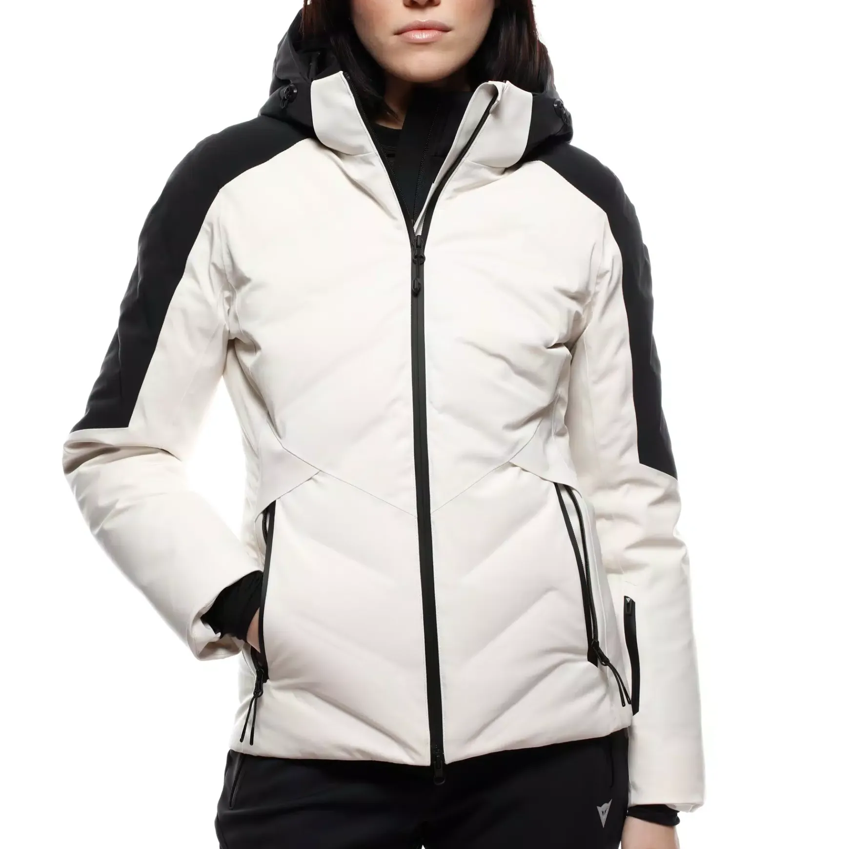 Dainese VIRTUS DERMIZAX EV™ - DAMEN WASSERDICHTE DAUNENJACKE LILY-WHITE/STRETCH-LIMO Sale